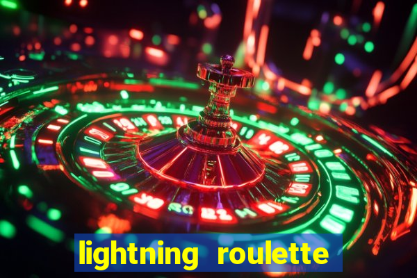 lightning roulette como jogar